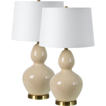 Renwil LPT1238-SET2 - Jesula 26.75" Length Table Lamp- Set of two, Cream