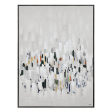 Renwil OL2210 - Milla 48" H x 36" W Canvas Art, Grey