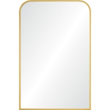 Renwil MT2512 - Merrimack 36" Tall Rectangle Wall Mirror, Yellow