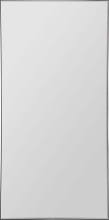 Renwil MT2098 - Trilo 60" Tall Rectangle Full Length Mirror, Black