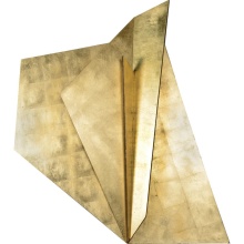 Renwil W6576 - Leah 43" Wide Wall Art, Gold