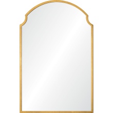 Renwil MT2544 - Christine 36" Tall Irregular Wall Mirror, Yellow