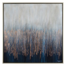 Renwil OL1641 - Flynn 50" Wide Canvas Art, Blue