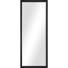 Renwil MT2403 - Delacorte 80" Tall Rectangle Wall Mirror, Black
