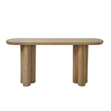 Renwil TA512 - Ramona Indoor Mango Wood Console Table, Light Brown