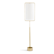 Regina Andrew 14-1019NB - Regina Andrew Geo Rectangle Floor Lamp (Natural Brass)