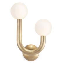 Regina Andrew 15-1144R-NB - Regina Andrew Happy Sconce Right Side (Natural Brass)