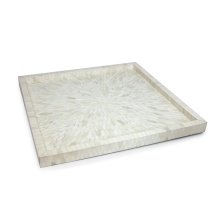 Regina Andrew 20-1670WT - Regina Andrew Montara Bone Tray Small (White)