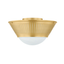Hudson Valley 2731-AGB - ELSMERE Flush Mount
