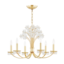 Hudson Valley 4430-AGB - Beaumont Chandelier
