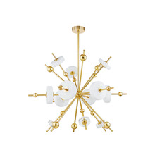 Hudson Valley 8145-AGB - MAYNARD CHANDELIER