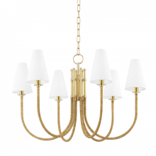 Hudson Valley 8732-AGB - Ripley Chandelier