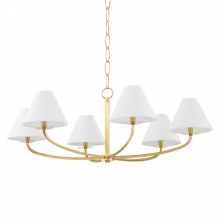 Hudson Valley BKO901-AGB - Stacey Chandelier