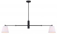 Canarm IPL1201A02BK - Aspen 2 Light Pendant