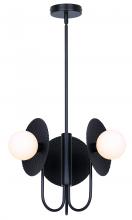 Canarm ICH1209A03BK9 - Mierka 3 Light Chandelier