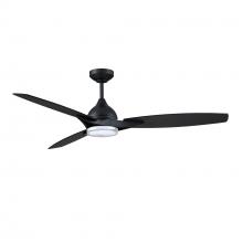 Kendal AC31656-BLK - Novum 56 in. Black Ceiling Fan