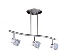 Kendal HPF1000-3L-SN - NOVA series 3-Light Satin Nickel fixed rail fixture