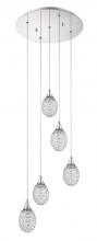 Kendal PF42-5LPA-CH - 5 LIGHT PAN