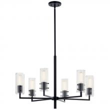 Kichler 52679BK - Chandelier 6Lt