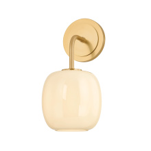 Mitzi by Hudson Valley Lighting H1092101-AGB - Lisette Wall Sconce