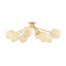 Mitzi by Hudson Valley Lighting H1092608-AGB - Lisette Semi Flush