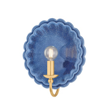 Mitzi by Hudson Valley Lighting H1140101-AGB/CIW - Paulette Wall Sconce