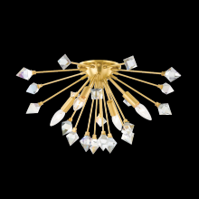 Mitzi by Hudson Valley Lighting H727504-AGB - Genesis Flush Mount