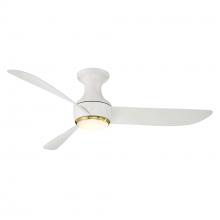 Modern Forms Canada - Fans Only FH-W2203-52L-SB/MW - Corona 52 Flush Mount Ceiling Fan