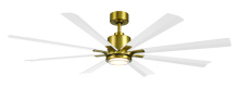 Modern Forms Canada - Fans Only FR-W2403-65L-SB/MW - Size Matters 65 Downrod ceiling fan