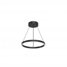 Kuzco Lighting Inc PD87118-BK - Cerchio 18-in Black LED Pendant