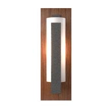 Hubbardton Forge - Canada 217186-SKT-20-CH-GG0065 - Forged Vertical Bar Sconce - Cherry or Copper Backplate