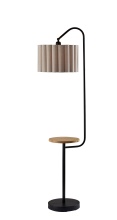 AFJ - Adesso 4229-01 - Caldwell Shelf Floor Lamp