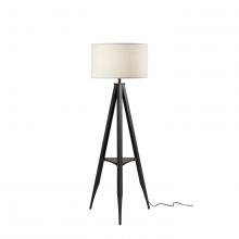AFJ - Adesso 6007-01 - Warren Shelf Floor Lamp