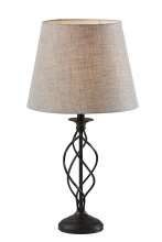 AFJ - Adesso SL3978-02 - Darcy Table Lamp- Grey Tall Shade