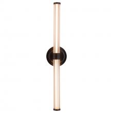 Alora Lighting WV509024MB-UNV - Elsie 24-in Matte Black LED Wall/Vanity Light