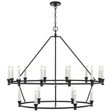 Visual Comfort & Co. Studio Collection CC11818AI - Keystone Large Chandelier