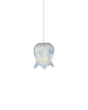 Currey 9000-1411 - Polpo Blue 1-Light Round Multi-Drop Pendant