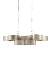 Currey 9000-0372 - Grand Lotus Silver Chandelier
