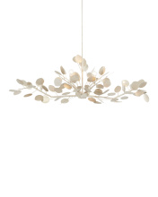 Currey 9000-0816 - Lunaria Silver Oval Chandelier