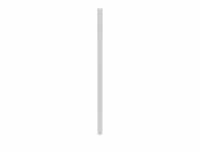 SNOC 1017-03 - Aluminum Post - 12 Sides of 3'' for direct burial