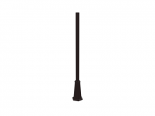 SNOC 1046-09 - Aluminum post - 12 Sides of 3'' flared base with anchor bolts