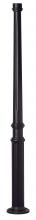 SNOC 1052-01 - Aluminum post - Tapered fluted base with anchor bolts