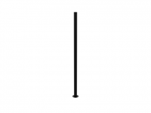 SNOC 1077-01 - Steel post - Round with welded flange with anchor studs