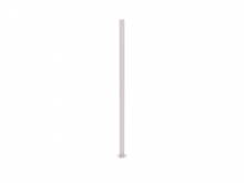 SNOC 1077-03 - Steel post - Round with welded flange with anchor studs