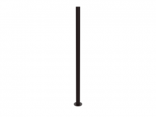 SNOC 1086-09 - Aluminum post - 3'' round with welded base with anchor studs