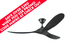 Visual Comfort & Co. Fan Collection 3MAVR60BKBK - Maverick 60" Ceiling Fan