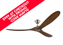 Visual Comfort & Co. Fan Collection 3MAVR70BSKOA - Maverick 70" Ceiling Fan
